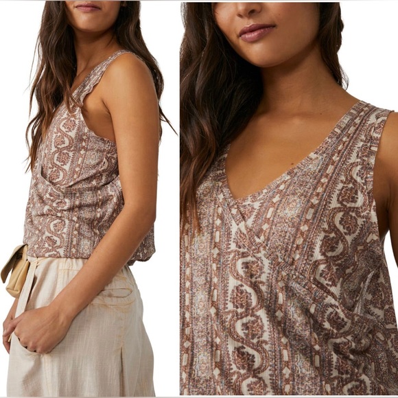 Free people Your Twisted Tank Large NWT - Picture 7 of 8